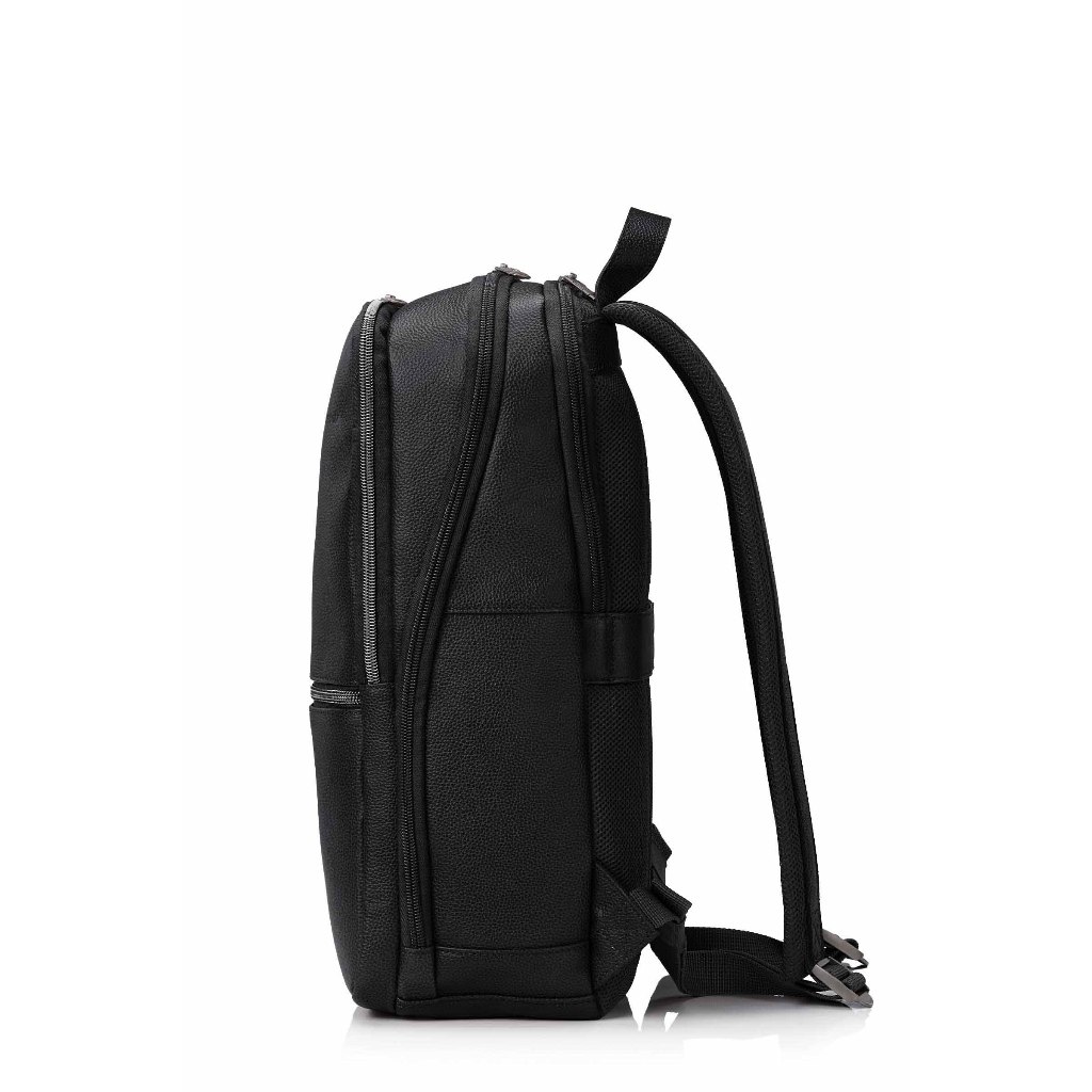 SAMSONITE حقيبة ظهر لابتوب 14.1 بوصة SAM Classic Leather — صورة 3