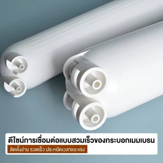 กระบอกRO กระบอกไส้กรองRO กระบอกเมมเบรน พร้อมข้อต่อสวมเร็ว Membrane Housing 1812 2012 3013 สำหรับไส้กรอง RO 50-400 GPD