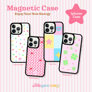 เคสโทรศัพท์มีแม่เหล็ก Magnetic Case เคสไอโฟนขอบดำเนื้อด้าน กันเลนส์กล้อง