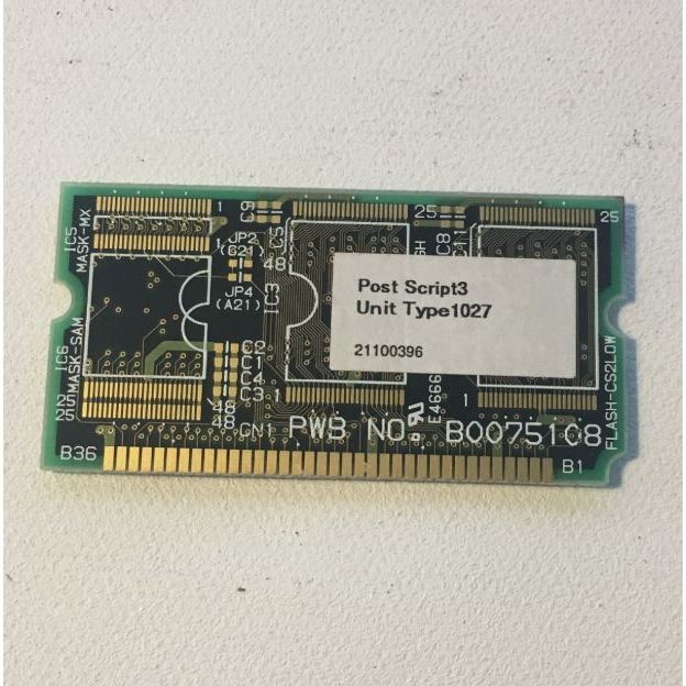 Ricoh Fonts Unit Type 1027 PWB No. B0075108 Printer Unit 1027