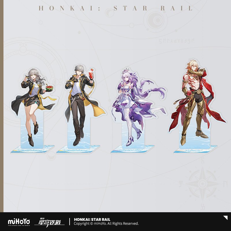 [⚡พร้อมส่ง🔥Official] Honkai: Star Rail สแตนดี้อะคริลิค Fruity Summer