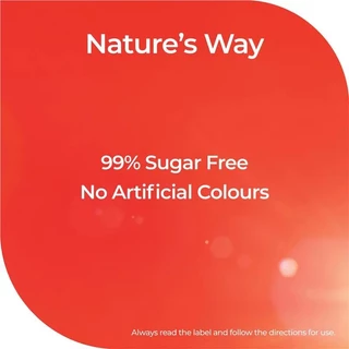 Nature's Way Kids Smart Iron Chewable 50 Tablets ธาตุเหล็ก+วิตามินซี