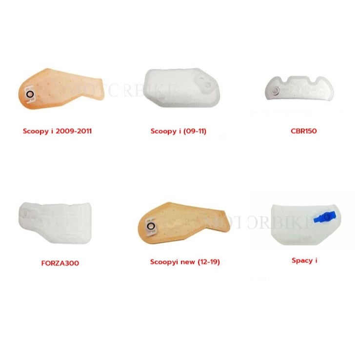 แผ่นกรองน้ำมันเชื้อเพลิง แผ่นกรองปั๊มติ๊ก Scoopy-i CBR150 FORZA300 Spacy i Scoopyi new (12-19)