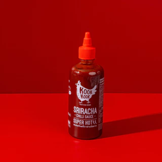 ซอสพริกศรีราชา สูตรเผ็ดมาก KOOK KOOK Sriracha Super Hot Sauce | 510 g.