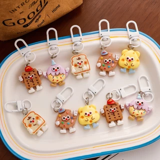 🔥พร้อมส่ง🔥ถุงสุ่มพวงกุญแจ (1 ชุด 30 ถุง) คละลายน่ารักจากไทย Capybara พวงกุญแจ น่ารัก พวงกุญแจน่ารัก