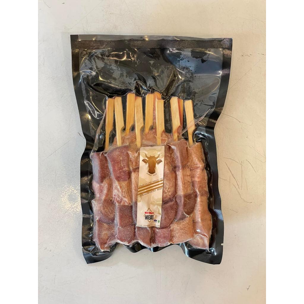 ลิ้นวัว(ซูวี)เสียบไม้10ไม้/แพ็ค-SOUS VIDE BEEF TONGUE