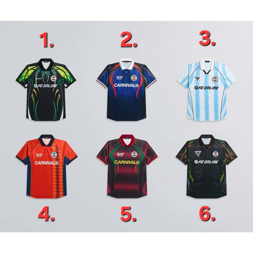[ ของแท้ ] เสื้อฟุตบอล EA SPORTS™ FC ONLINE x CARNIVAL 2026 COLLECTION ของใหม่ พร้อมส่ง