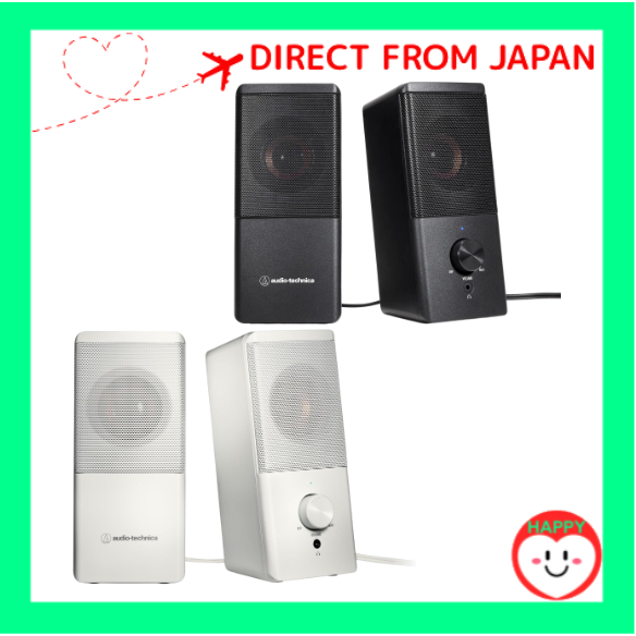 Audio-Technica AT-SP95 Active Speakers for PC, Tablet & Turntable, USB Powered【Direct from japan】