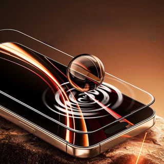 ฟิล์มกระจก ฟิล์มหน้าจอ สำหรับ iPhone 17 17Pro Max 17Air 16 16Pro Max 16Plus แบบเต็มจอด