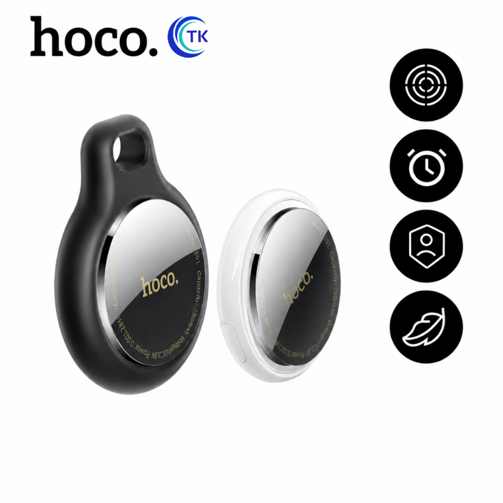 hoco. Tag GPS E91 อุปกรณ์ติดตาม ค้นหาการสนับสนุนรายการ ไม่จําเป็นต้องติดตั้งแบตเตอรี่เสริม 9-12 เดือน(รองรับ iOS)