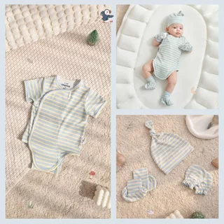 (ส่งด่วน) Charles x Snow Owl ชุดบอดี้สูทสำหรับเด็ก Baby Bodysuit (0-6M)