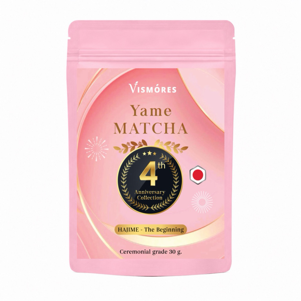 Yame Matcha HAJIME | 4th Anniversary The Beginning Ceremonial Grade 30g มัทฉะ โทนถั่ว