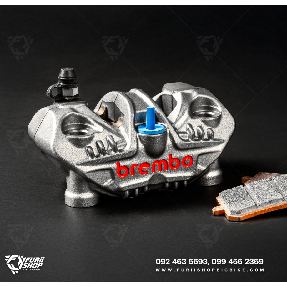 ปั้มเบรกล่าง Brembo GP4 Mini 4 สูบเล็ก 82 มิลลิเมตร ซ้าย - ขวา สำหรับ MiniBike