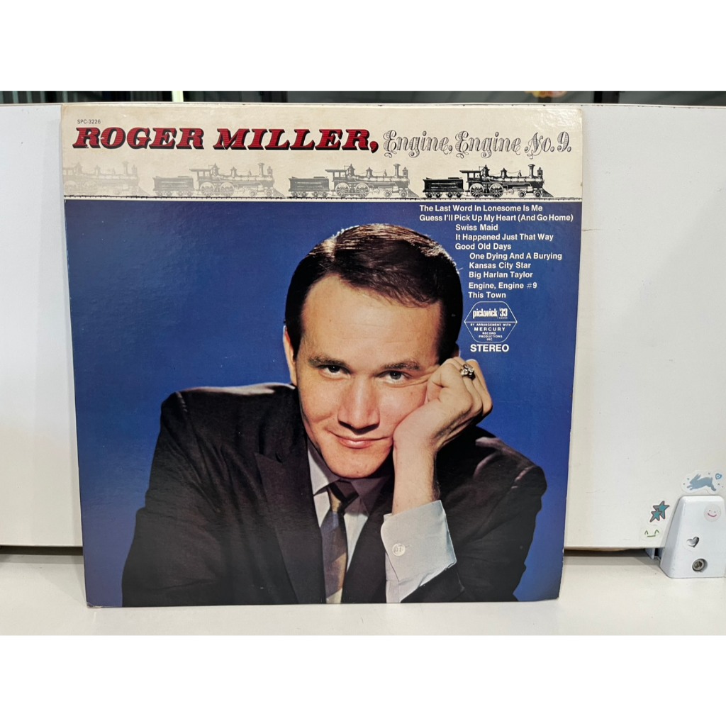 1LP Vinyl Records แผ่นเสียงไวนิลROGER MILLER, Engine, Engine No. 9  (J27C144)