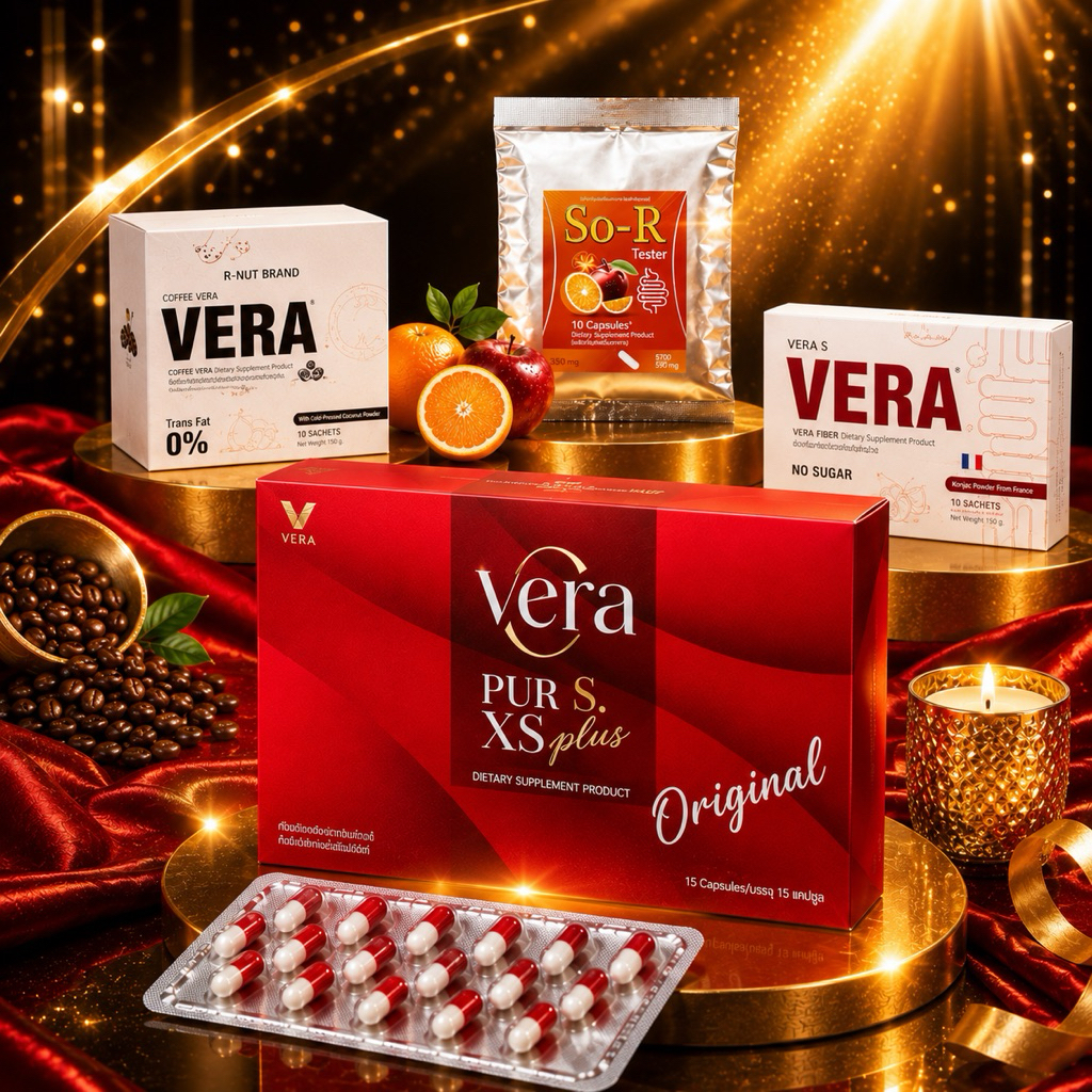 พร้อนส่ง(วีร่าเพอร์เอส)ผลิตภัณท์เสริมอาหารของแท้100% VERA PUR S PUS (มีบัตรตัวแทนตรวจสอบได้)