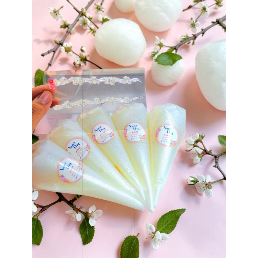 น 1-100 วิปครีมปลอม Nana diy หนูนา วิปไทย กาวเจว คริสตัล กริสเตอร์ กากเพชร วิปเจลใส บีบง่าย ปาดเรียบ