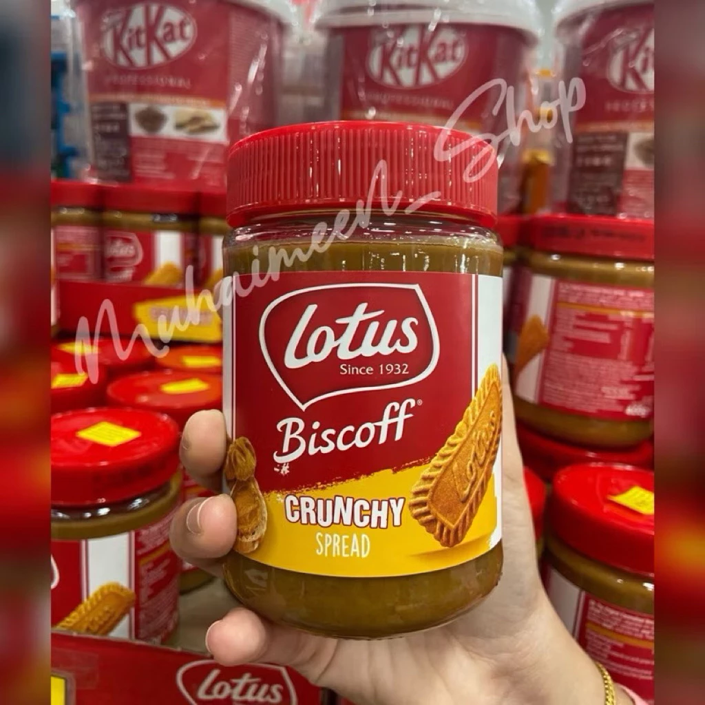 Lotus Biscoff Caramel Spread 380g. เนยคุกกี้รสบิสกิต จากเบลเยียม Made in Belgium
