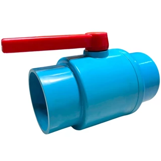 HERO Ball Valve PVC บอลวาล์ว บอลวาว บอลวาวล์ พีวีซี 6" ขนาด 6 นิ้ว แบบสวม หนา อย่างดี