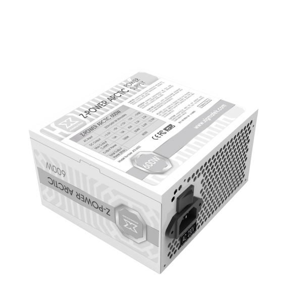 POWER SUPPLY ( อุปกรณ์จ่ายไฟ ) XIGMATEK Z-POWER ARCTIC 600W สินค้ามือ1