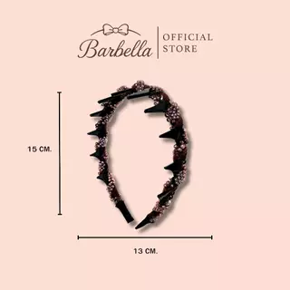 Barbella ที่คาดผมโบว์ลูกไม้เกาหลี สไตล์ลูกคุณ หวานละมุน รุ่น Rosalie Lace (BB106)