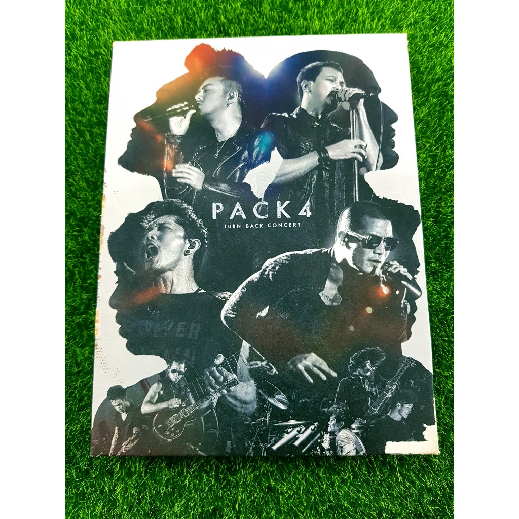 DVD คอนเสิร์ต PACK 4 TURN BACK CONCERT/ปั๊บ POTATO/กวาง AB NORMAL/แบงค์ CLASH/หนุ่ม KALA