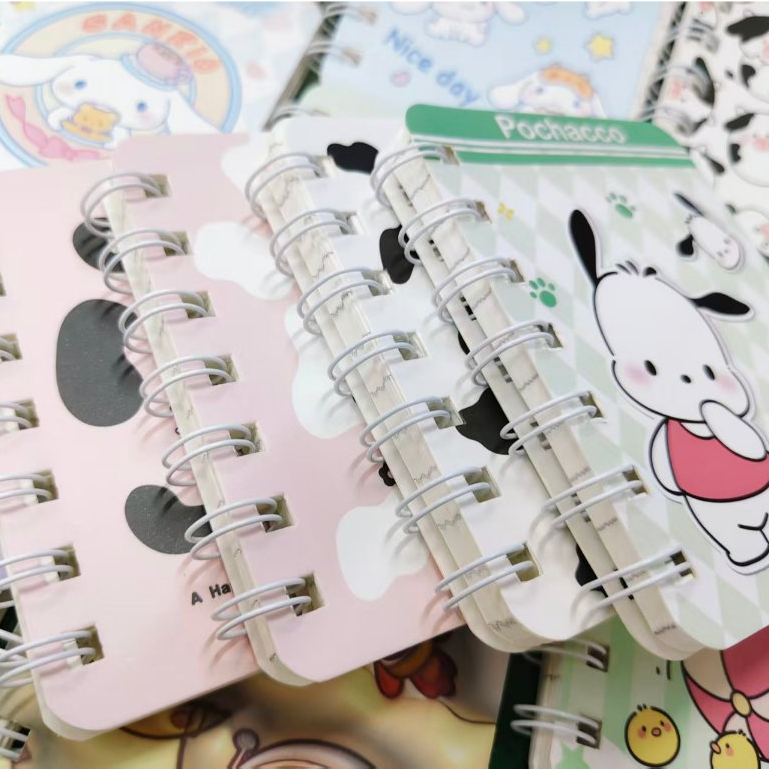 Bg มาใหม่จ้า A7สมุดโน๊ตจิ๋ว สมุดจดบันทึกเล่มเล็ก มีเส้น 10.5x7 cm มีหลายลายพร้อมส่งในไทย
