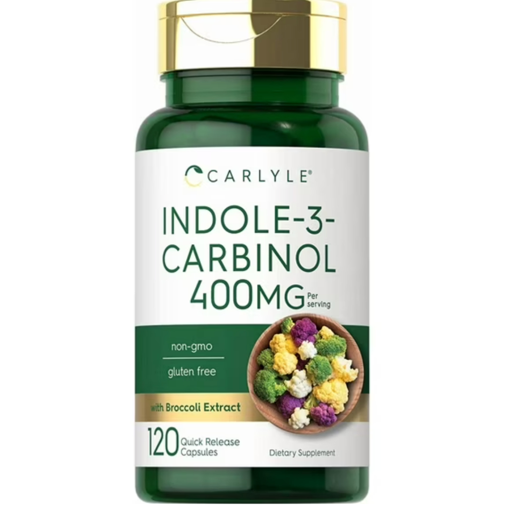 Indole-3-Carbinol (I3C) 400mg | 120 Capsules | by Carlyle