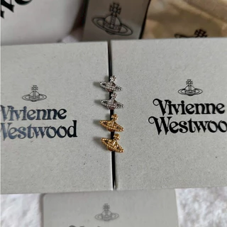 💓พร้อมส่ง💎เครื่องประดับVivienne Westwood Farah/Lorelei Earrings⚡️ ของแท้💯
