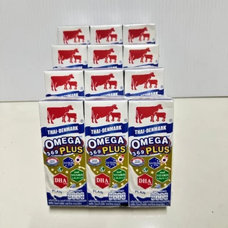 UHT นมไทยเดนมาร์ค รสจืดโอเมก้าพลัส180มล #Omega