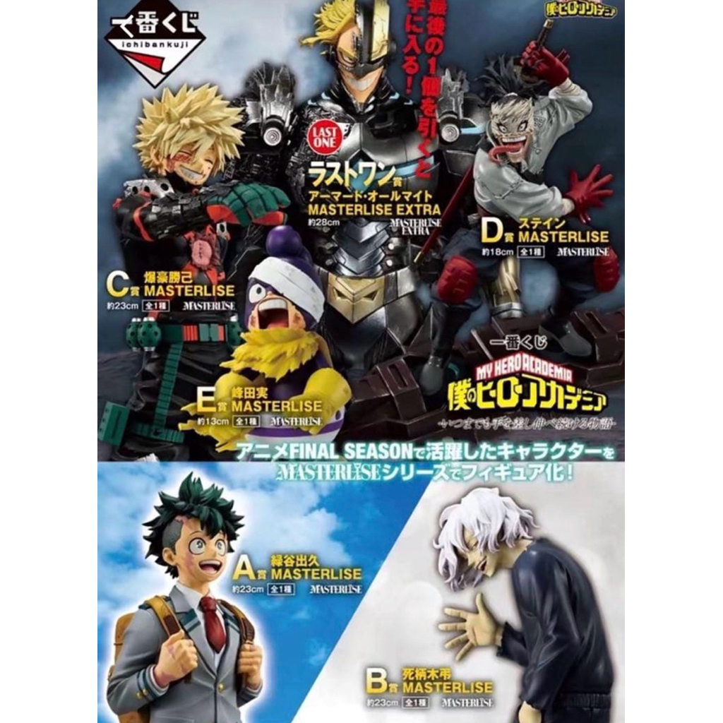 (เปิดในไลฟ์เท่านั้น) อิจิบันคุจิ(ยน 420) Ichiban Kuji My Hero Academia A story of always reaching out a helping hand