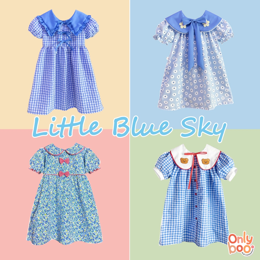 Little Blue Sky💙 ชุดเด็กสีฟ้า น่ารัก สดใส ใส่วันแม่