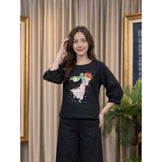 เสื้อใยกัญชงลินิน งานอัดกาว มีหลากหลายแบบ ตัดตามออเดอร์