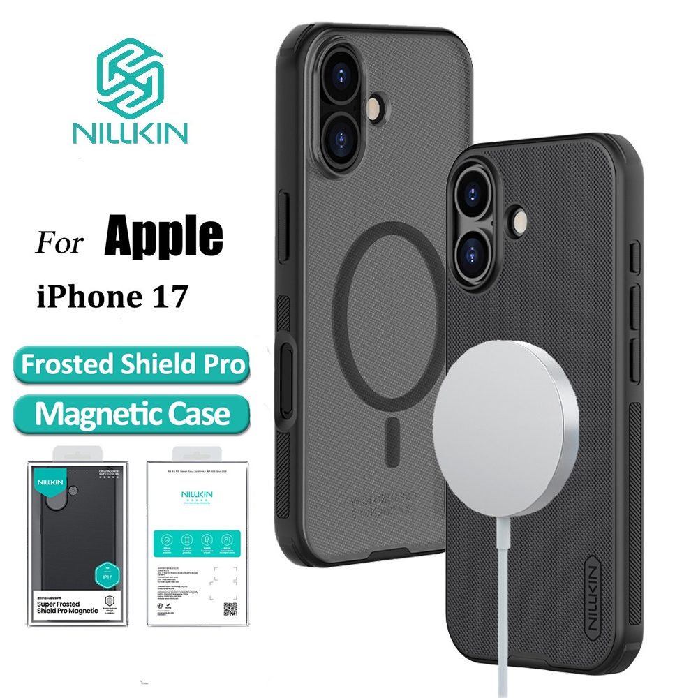🇹🇭ส่งจากไทย NILLKIN เคสไอโฟน iPhone 17 iPhone 16 เคสกันกระแทก iPhone17 iPhone16 เคสกันเลนส์กล้อง เคสแบบด้านลดรอยนิ้วมือ