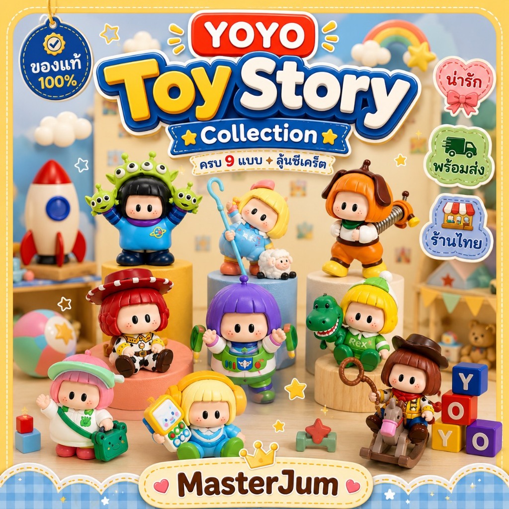 โมเดล MINISO YOYO x Toy Story5