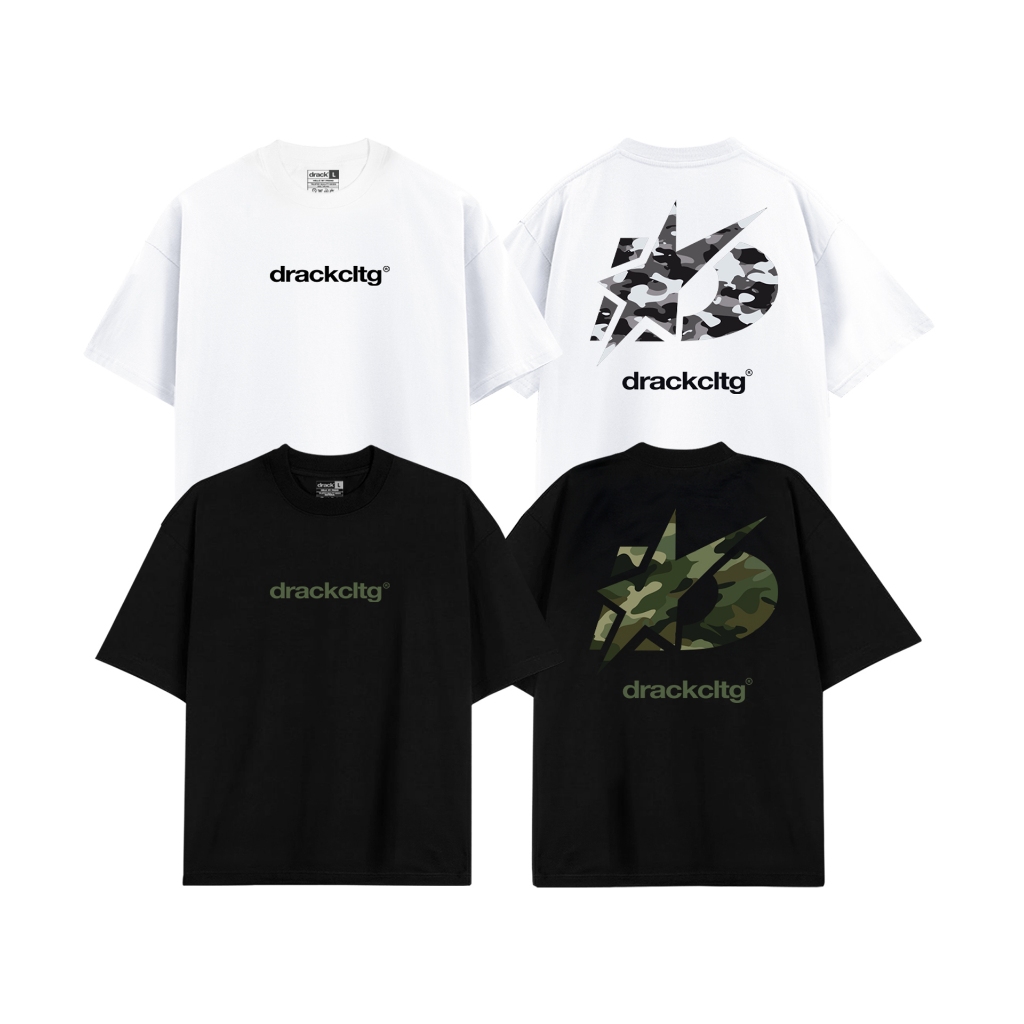 DRACK - DSTAR CAMO เสื้อยืดคอกลม