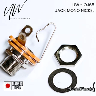 UW - Output Jack Mono 6.3mm (Made In Japan) รูแจ็คที่ผลิตในญี่ปุ่น