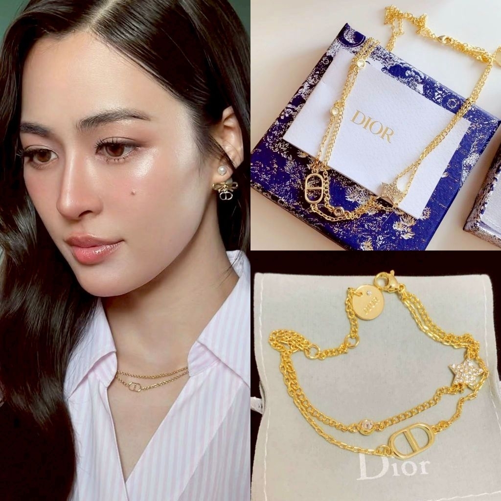 สร้อยคอ D งานสวย สินค้าพร้อมส่ง N017 B182
