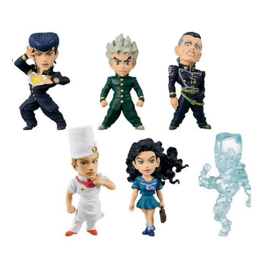 [พร้อมส่ง]Banpresto WCF JoJo's Bizarre Adventure Diamonds Is Unbreakable Vol.1 ยกชุด 6 ตัว ของแท้ ให