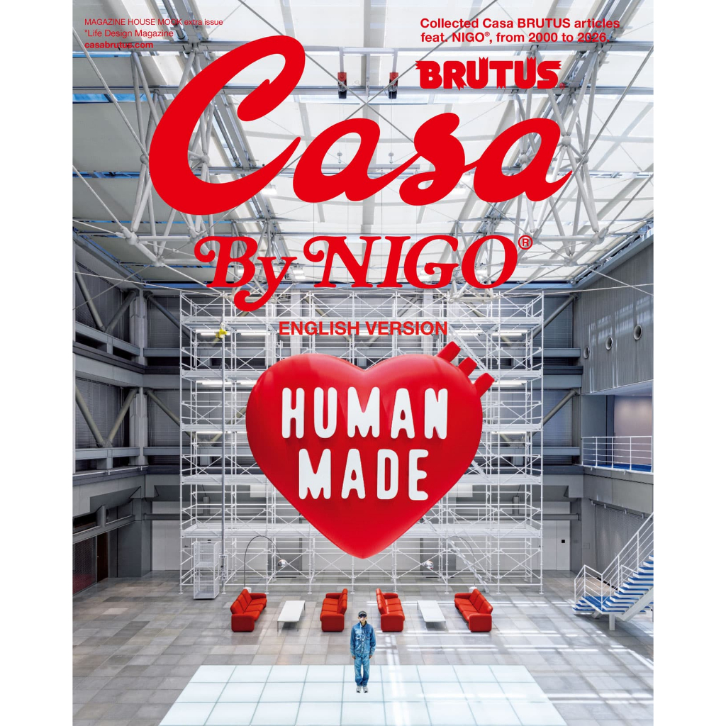 (พร้อมส่ง) Casa BRUTUS by NIGO® SPECIAL ENGLISH VERSION