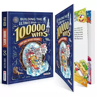 100000 Whys Kids Science Book Fun Joyful Science Encyclopedia Develop Scientist Thinking English Picture Book
