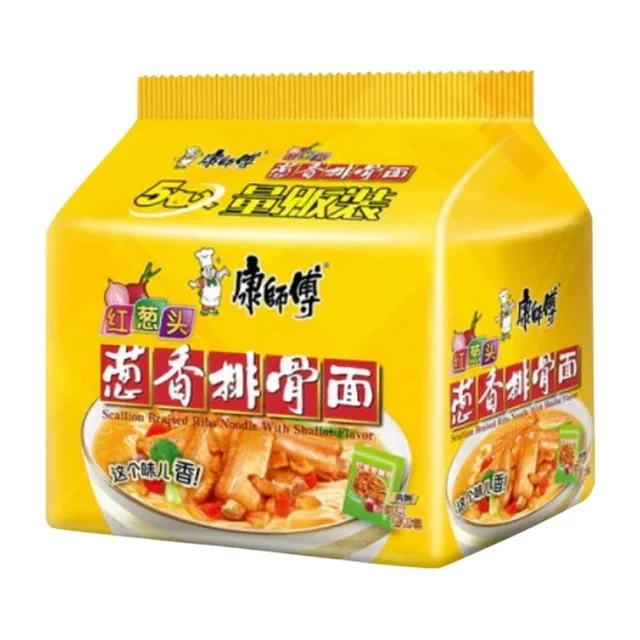 🍜 [ยกแพ็ค 5 ซอง] คังซือฟู 104g x 5 ซอง บะหมี่กึ่งสำเร็จรูปจีนยอดฮิต [ รสหมูและหอมเจียว,รสไก่และเห็ด ]exp9/10/2026
