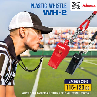MIKASA Collection นกหวีด Whistle WH-2BK TW / WH-2R (165)