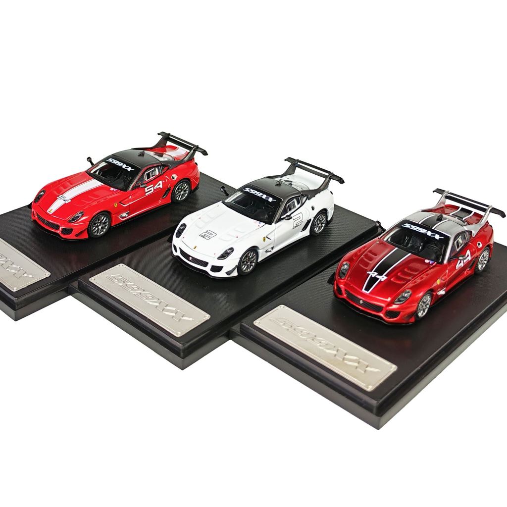 Ferrari 599XX EVO (Open the hood) 1:64 (Rhino Model RM)