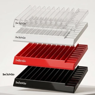 [ส่งด่วน] SwitchGo Game Card Stand สำหรับ Nintendo Switch / Switch 2 | แท่นวางกล่องเกม ที่วางแผ่นเกม จัดระเบียบเกม