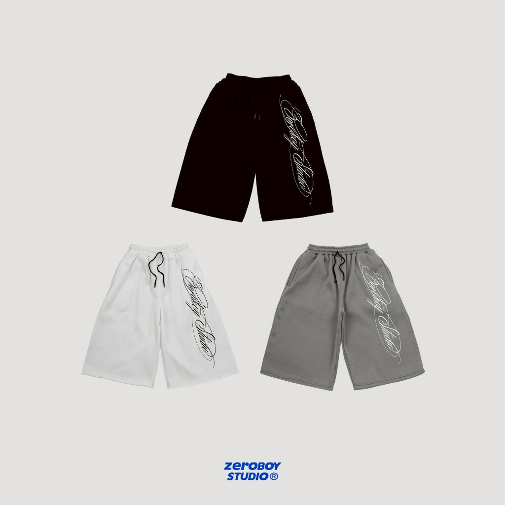ZEROBOY® — SIGNATURE BAGGY SHORTS กางเกงทรง Baggy Shorts