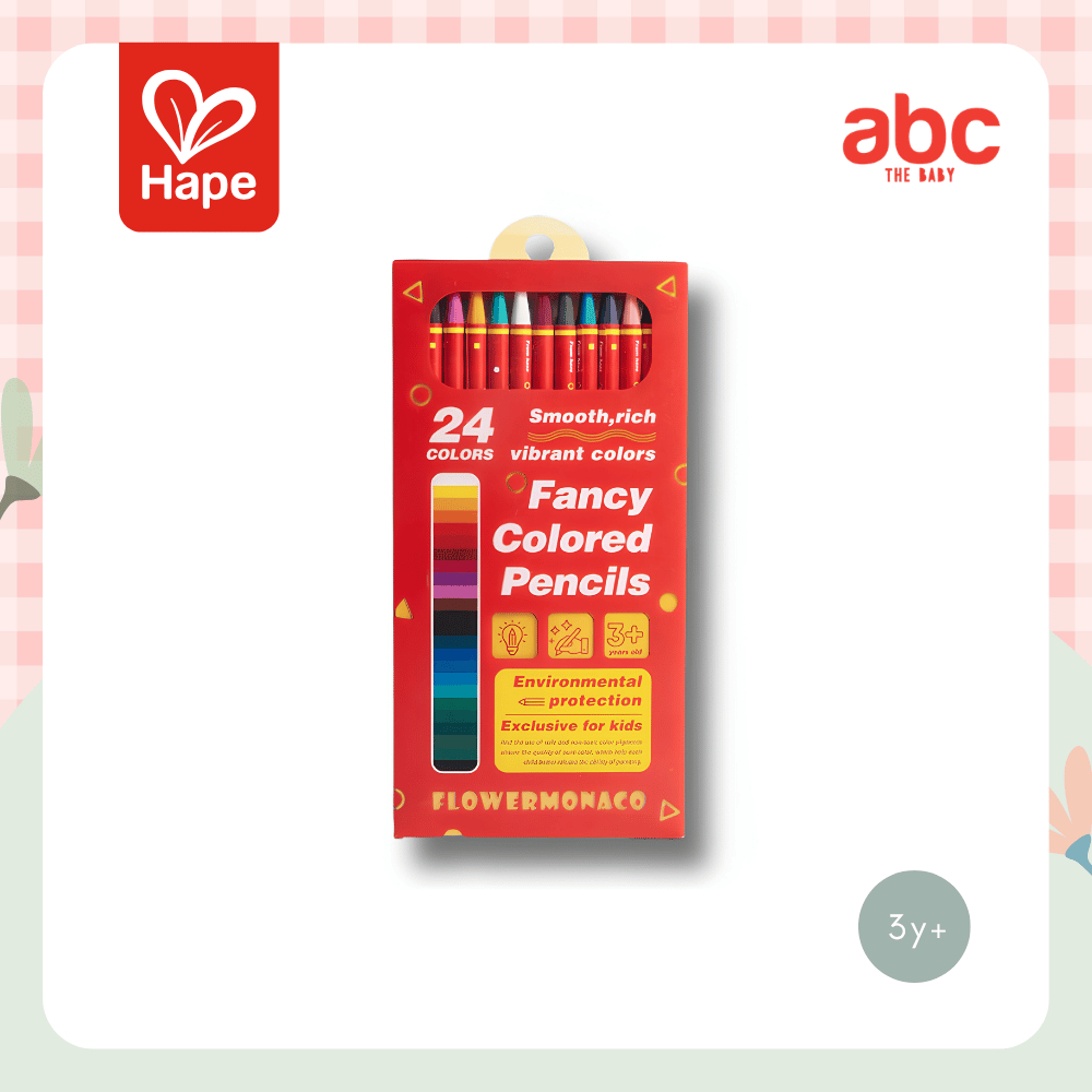 Hape - Colorful Lead 24 Colors 色鉛筆 24色 3Y+ 画像7