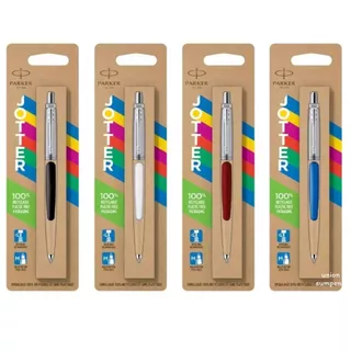 (USP)💯แท้พร้อมส่ง💯 Parker ปากกาลูกลื่น ขนาด 0.7mm หมึกน้ำเงิน Jotter Originals Ballpoint Pen ปากกา ปาร์คเกอร์ จอตเตอร์