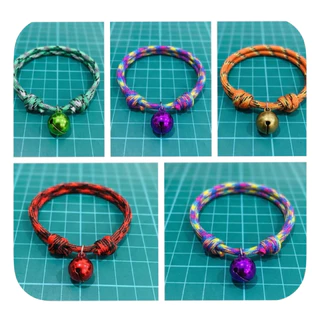 ปลอกคอสัตว์เลี้ยง ปลอกคอแบบเชือก สำหรับสัตว์เลี้ยงขนาดเล็ก (อ่านรายละเอียดก่อนสั่ง)