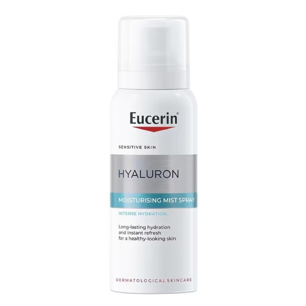ผลิต 09/25 Eucerin Hyalouron Mist Spray ขนาด 50 ml. ยูเซอรีน ไฮยาลูรอน มิสท์ สเปรย์ น้ำแร่ ไม่มีน้ำหอม