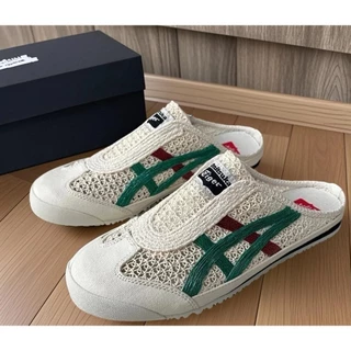 Onitsuka Tiger MEXICO 66 SABOT 100%รับประกันระบายอากาศได้ รองเท้าแตะ Unisex